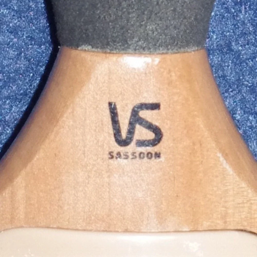 Vintage Vidal Sassoon Wooden Vent Hairbrush‎ Foam Handle 90s Y2K EUC